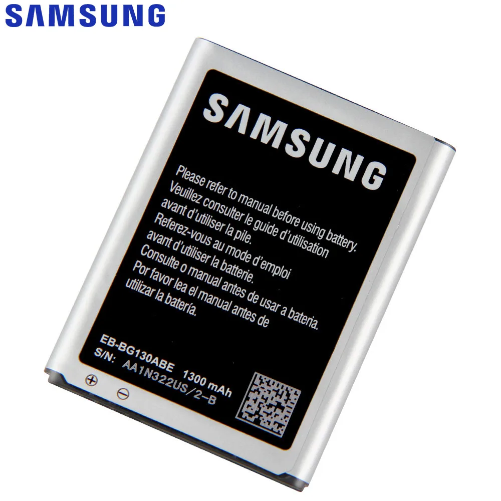 Оригинальная запасная батарея SAMSUNG аккумулятор для Samsung Galaxy Star 2 Pro Star2 G130 1300 мАч с