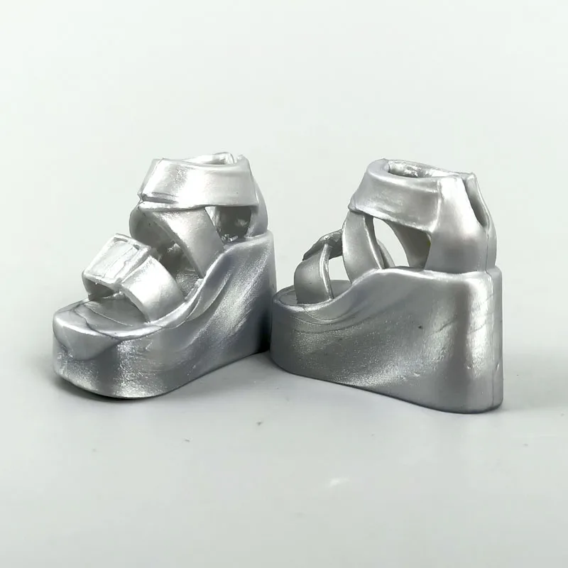Туфли на танкетке и платформе для куклы блайз модные летние сандалии Барби 1/6