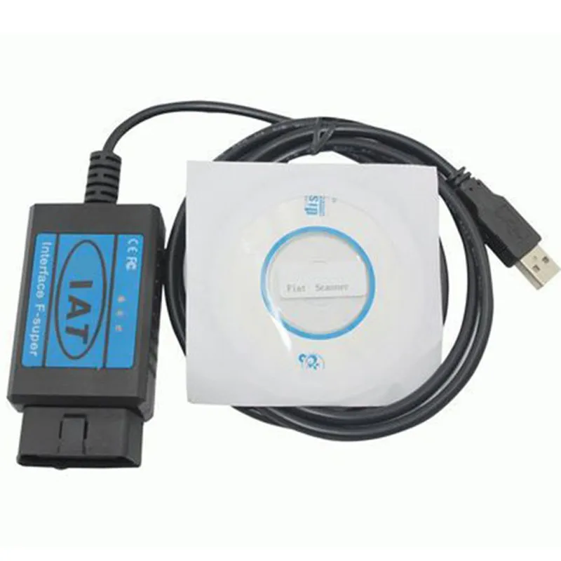 USB OBD2 для Fiat сканер OBD OBDII диагностический инструмент F-Super интерфейс Usb Fiat/Alfa Romeo/Lancia