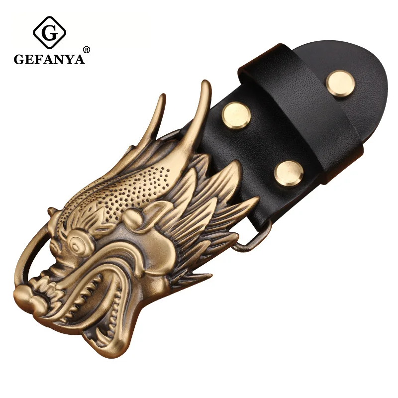 Мужская пряжка на ремне Медная Гладкая Пряжка ширина корпуса 3 8 см винтажный