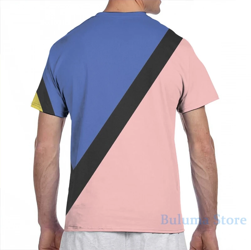Футболка Mondrian с абстрактным принтом для мужчин и женщин модная тенниска надписью