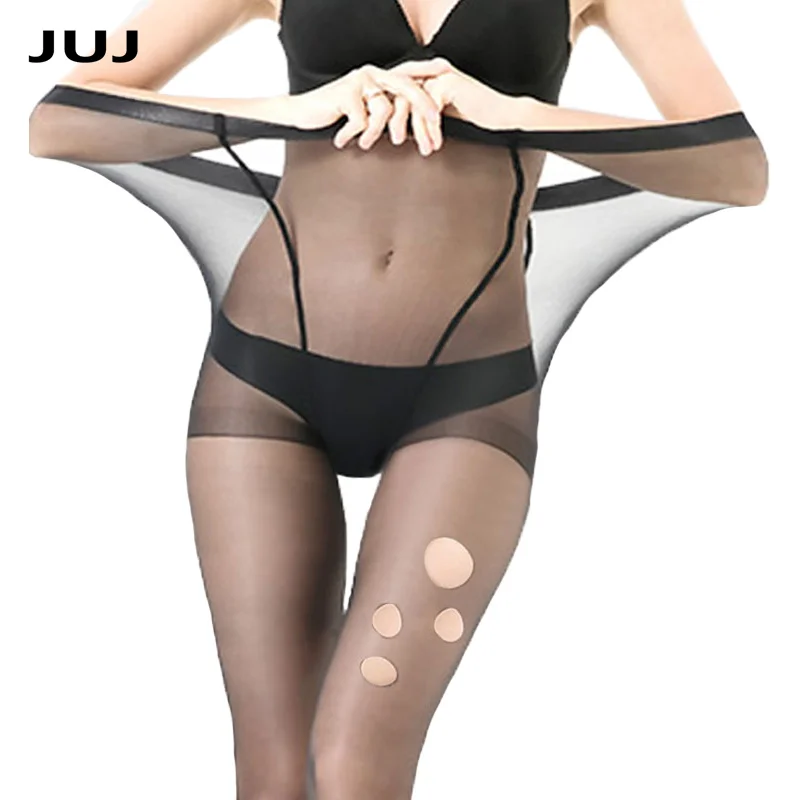

2021 New 15D Sexy Women's Graphene Tights Tear-resistant Women Pantyhose Ultra-thin Nylon Tights Stretchy Stockings Female