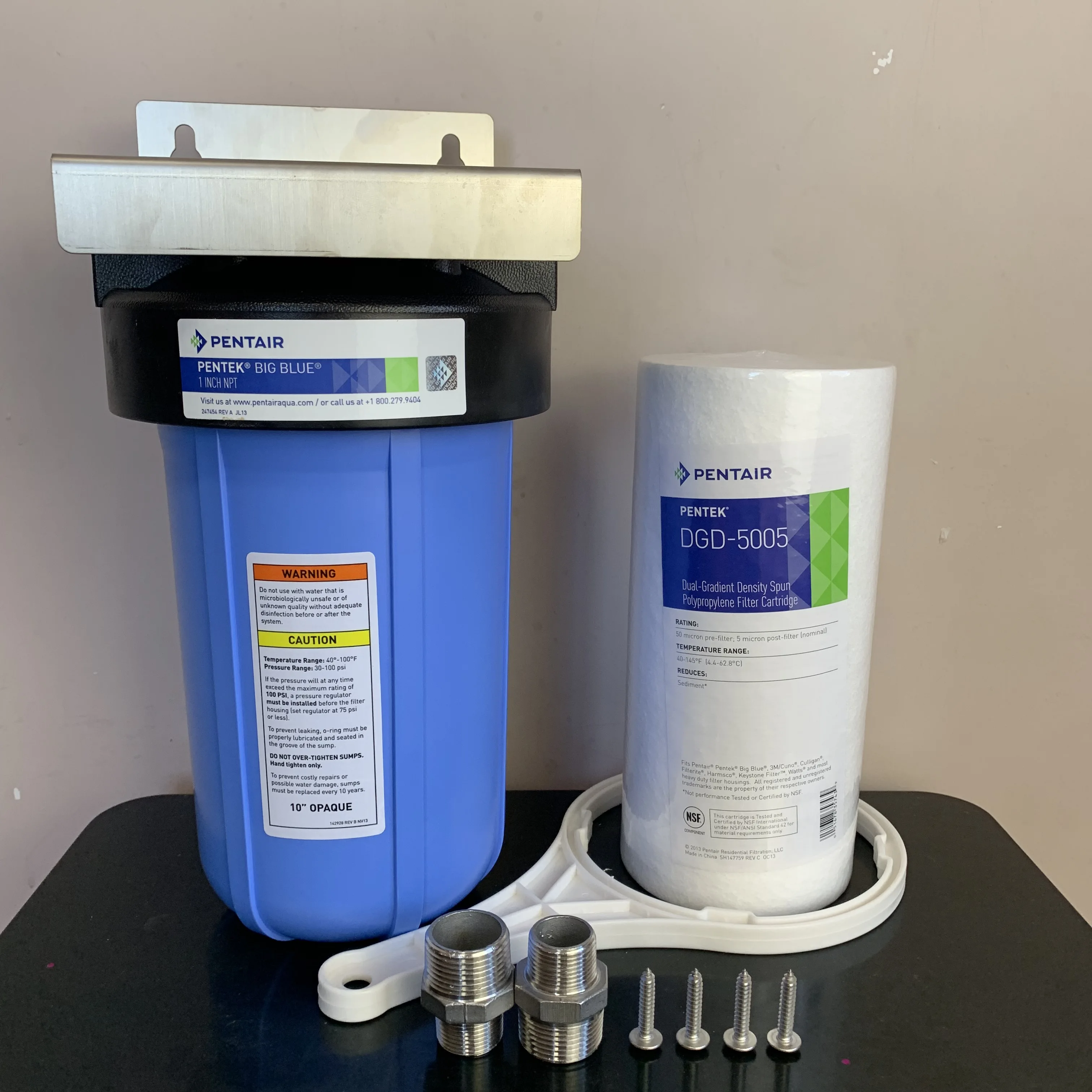 Фильтры для воды бытового использования DGD 10 &quotBB система с высоким потоком 1&quot