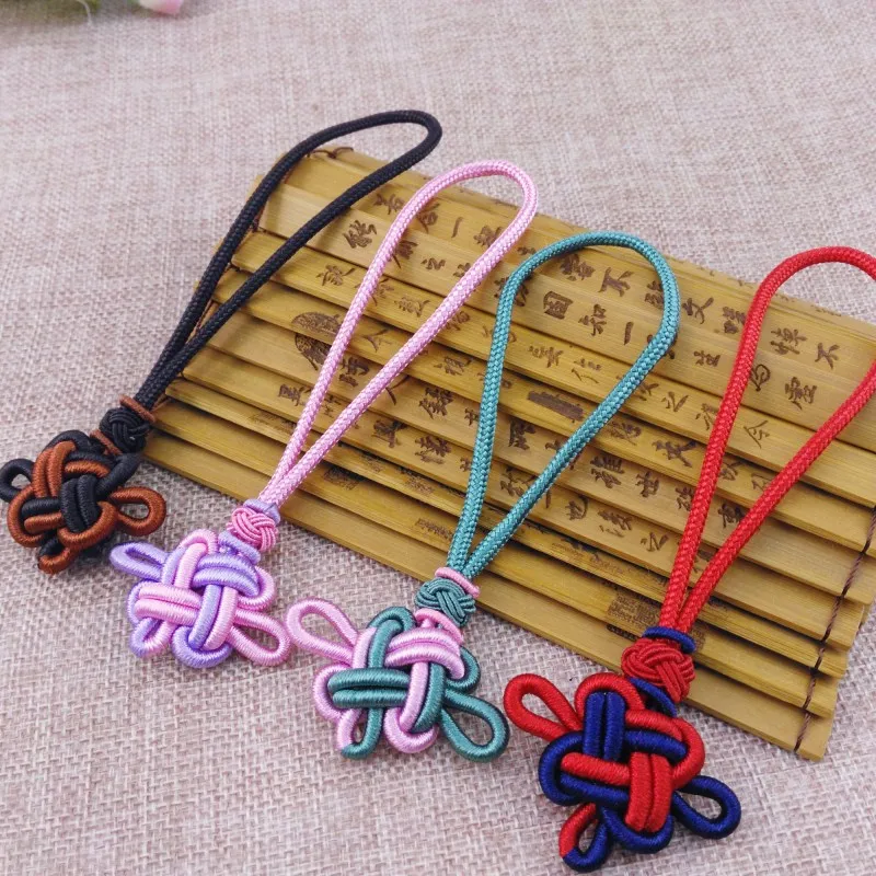 

Chinese Knot Material Braided Red Rope Bracelet Handle Fittings