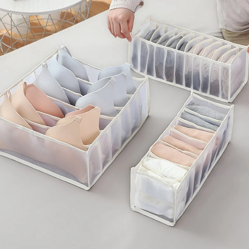 Многофункциональная домашняя коробка для хранения бюстгальтеров носков ящики