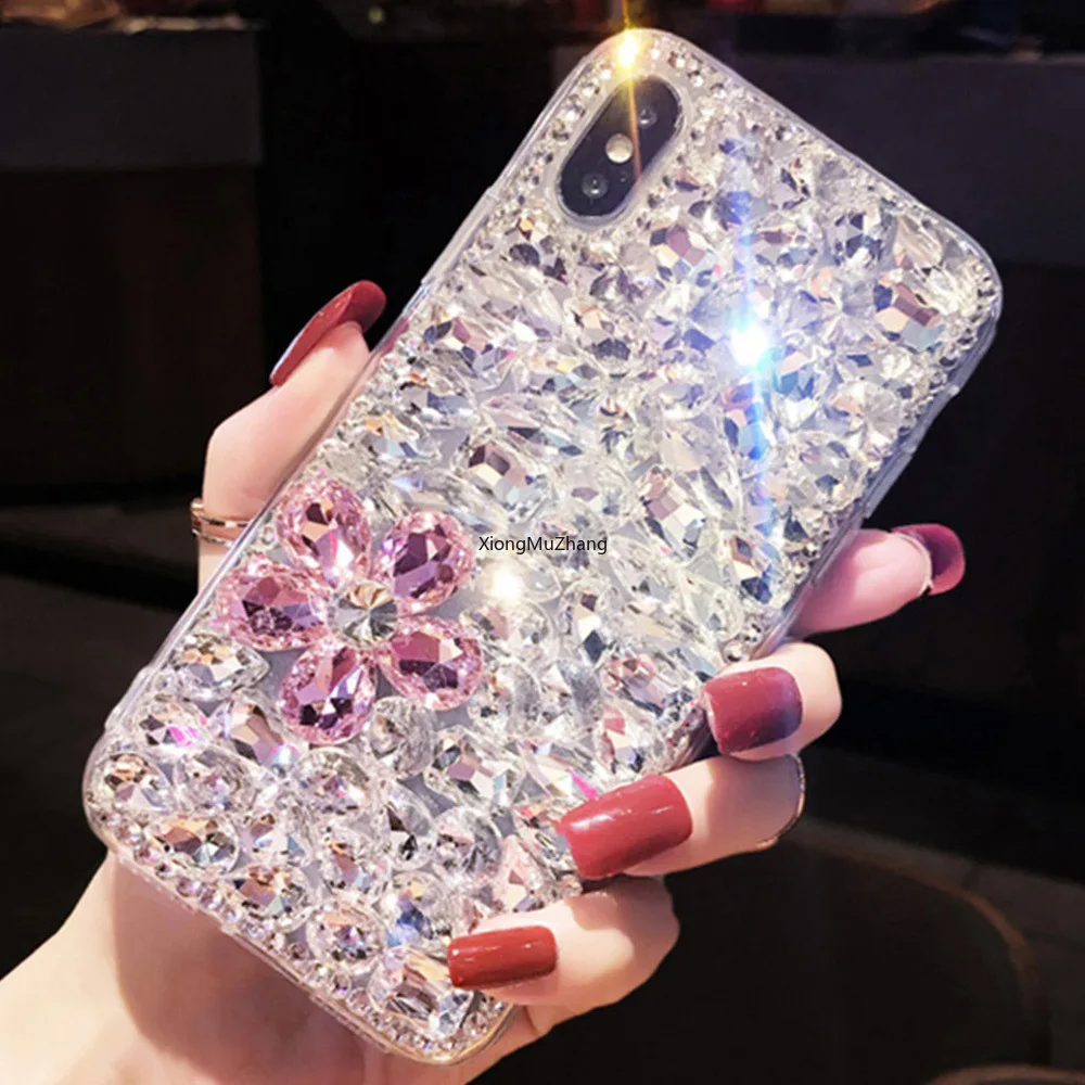 

Sparkly Luxury Crystal Rhinestone Cover Case for OPPO A72 A92 A73 A32 A93 A53 A53S A33 A52 2020 A55 A15 A31 A8 A15 A5 A9 2020 A7