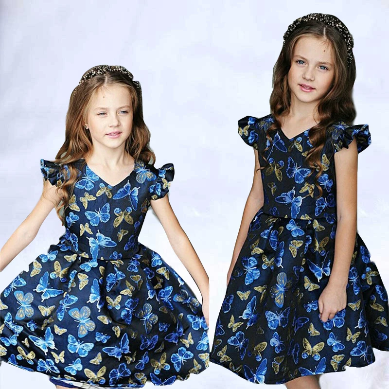 Семейные комплекты для женщин и детей нарядное милое праздничное платье