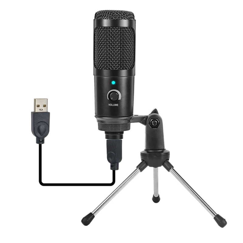 Компьютерные USB микрофон конденсаторный для записи песен и микрофона онлайн игры