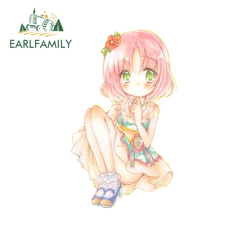 EARLFAMILY 13 см x 7,8 см аниме наклейка для Kitaouji Sakura Aikatsu Автомобильная наклейка устойчивая к царапинам Стайлинг автомобиля доска для серфинга бампер украшение