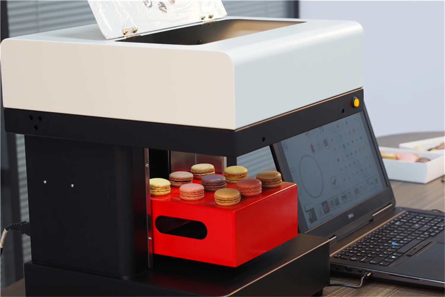 4 чашки принтер для приготовления пищи пирожных кофе машина автоматической