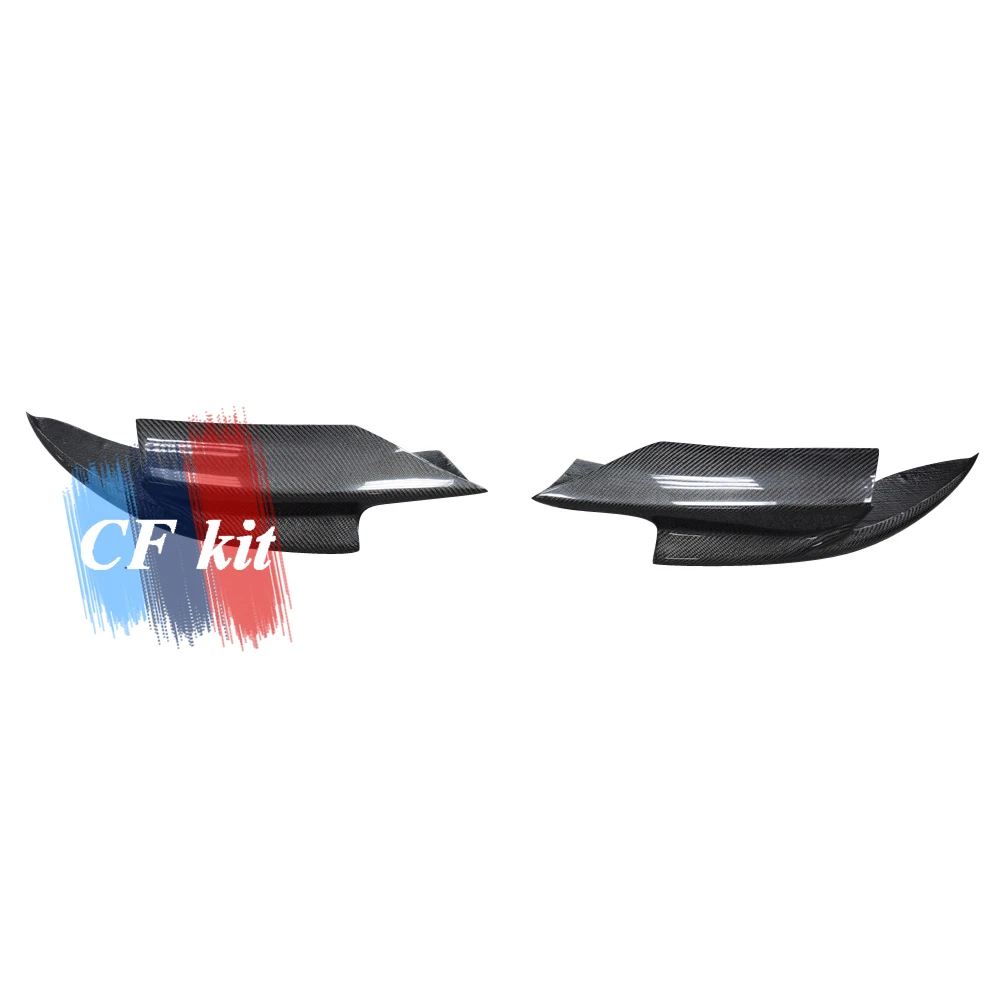 CF комплект M5 углеродного волокна спереди разветвители губ для BMW F10 F11 на передний