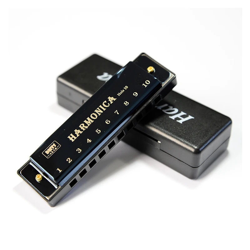 Титановая медная сердцевина 10 hole blues harmonica Студенческая детская ранняя