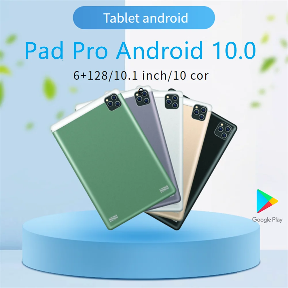 

Планшет Pro Tablet на android, экран 10,1 дюйма, 6 ГБ + 128 ГБ