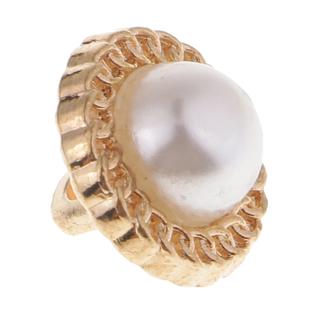 10 шт. круглая Хрустальная искусственная жемчужина пуговки пошив костюма Ремесла