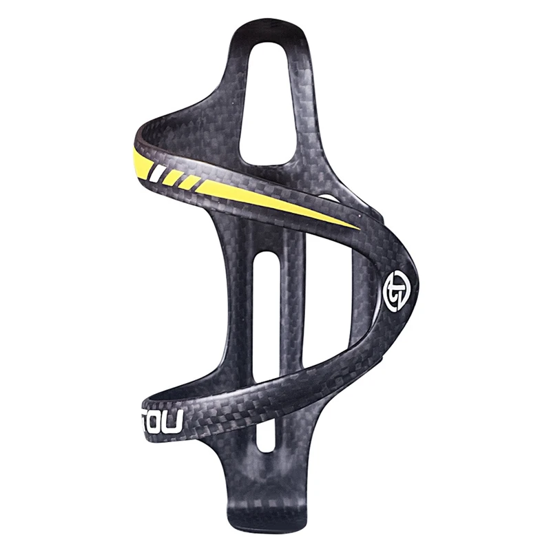 

HOT TOMTOU 3K Full Carbon Bicycle Water Bottle Cage Mountain, Road Bike Water Bottle Holder Accessories