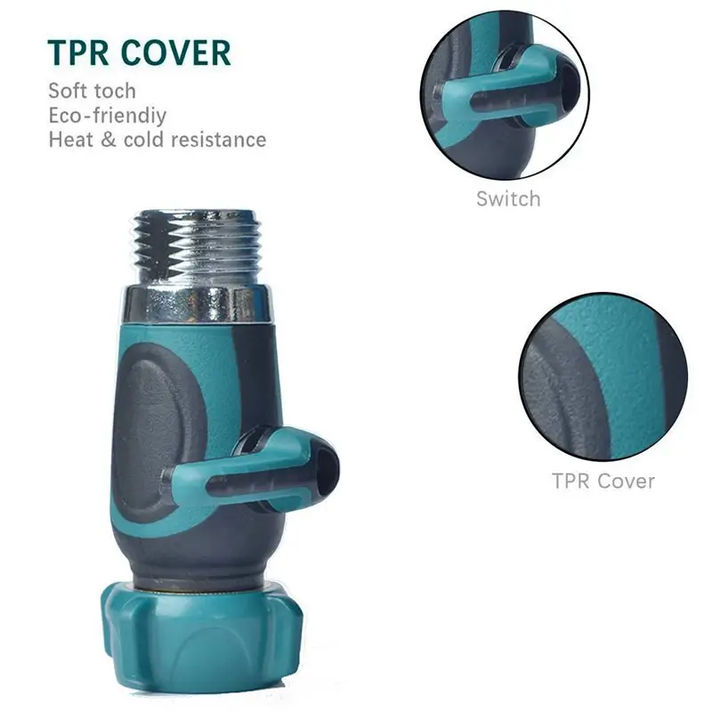 Садовый шланг для отключения клапана подключения снаружи Spigot дружественный кран