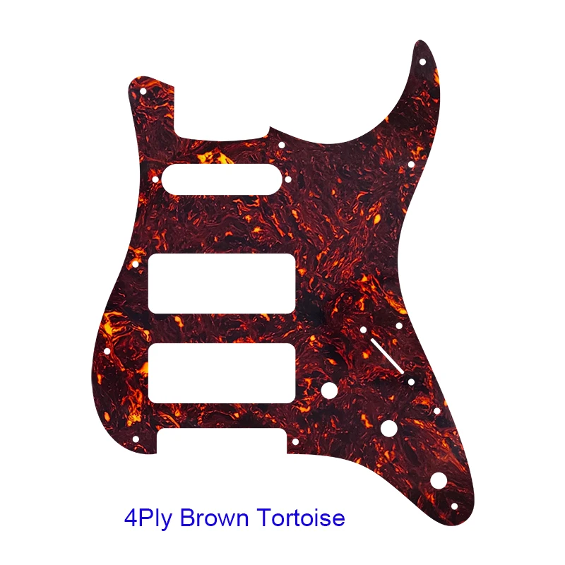 

Feiman Great Quality Parts For US 11 Screw Holes Strat Guitar PICKGUARD White 1 Single & 2 P90 Pickup