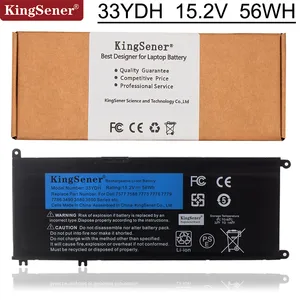 Аккумулятор KingSener 33YDH для ноутбука Dell Inspiron 17 7778 7779 7773 15 7577 G3 15 3579 5587 17 3779 7588 P30E Series