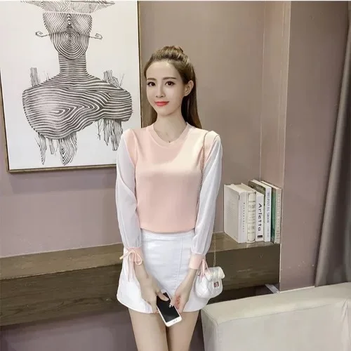 

T-Shirt Women Short Sleeves Shirt 100% Cotton Awesome Femme purpel Summer Top