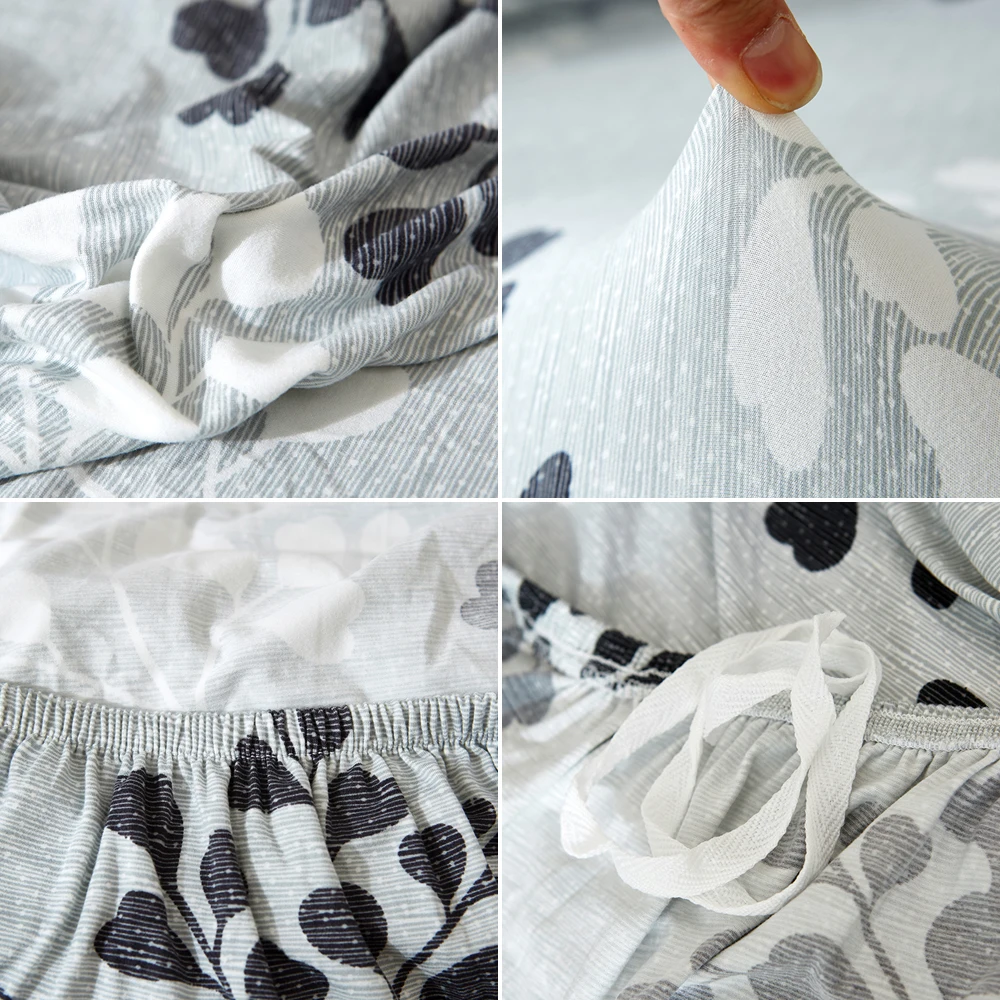 Напечатанные чехлы для диванов эластичные секционные Чехлы гостиной