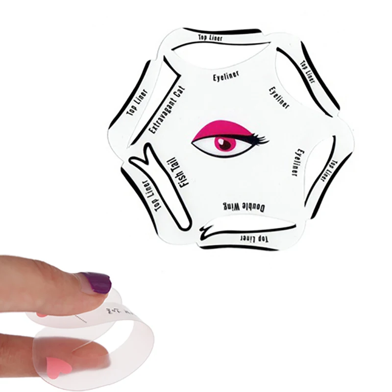 3 шт/1 Набор трафарет для бровей многоразового использования инструмент макияжа
