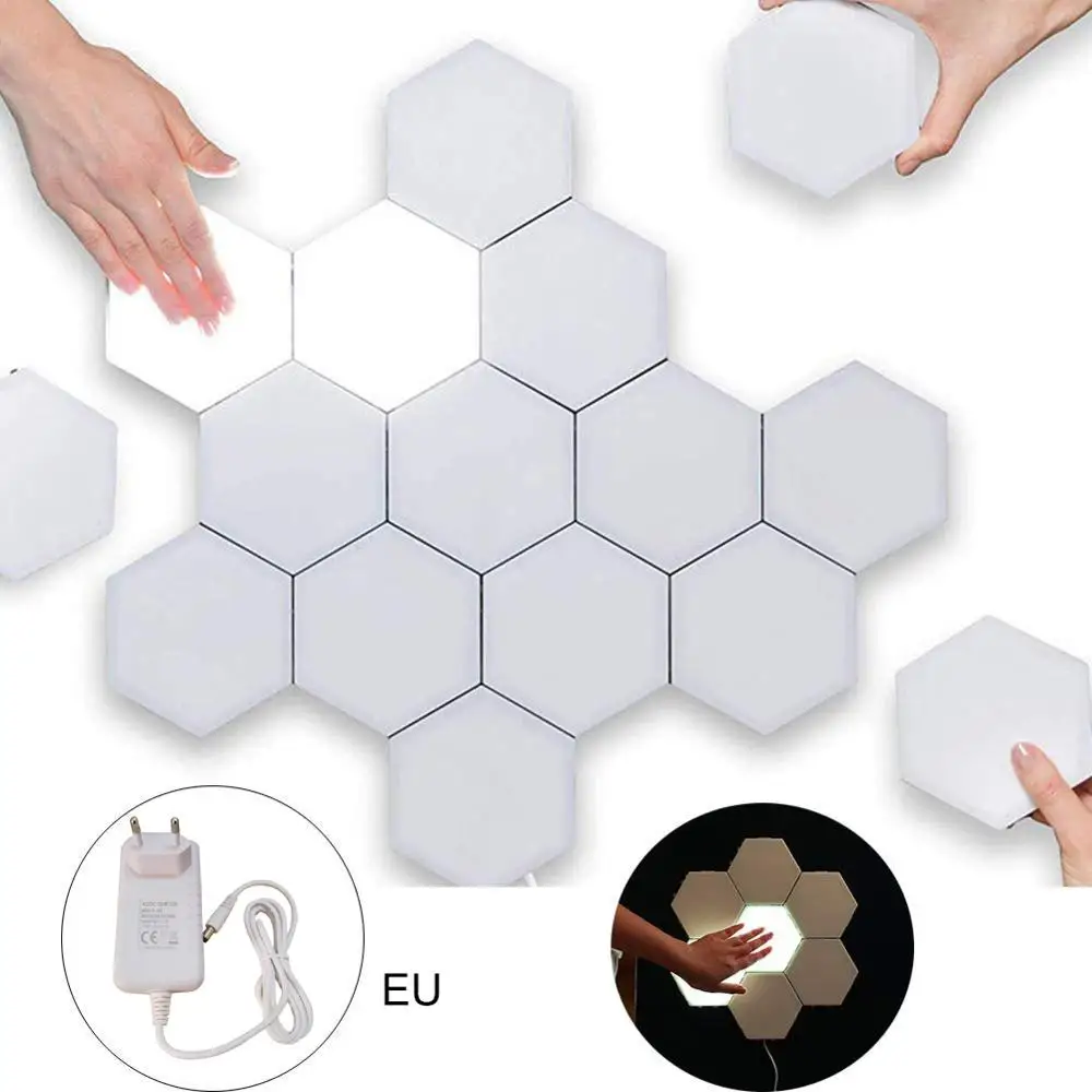 Квантовая светодиодная лампа модульный сенсорный светильник шестиугольные