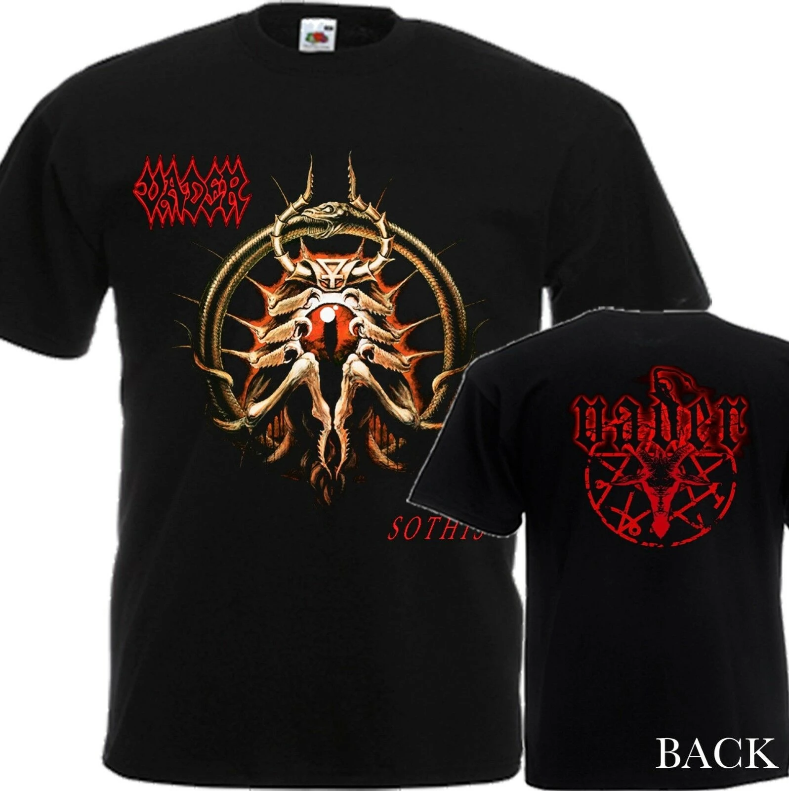 Новая футболка популярная металлическая Футболка с принтом Death Vader Dtg S 6Xl | Мужская