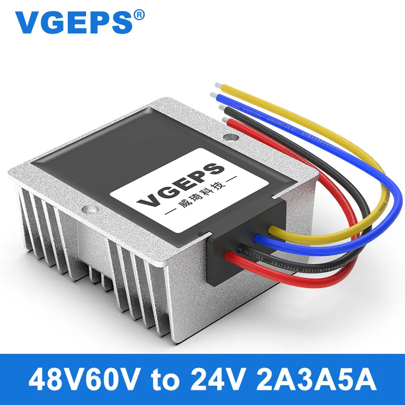 

Isolated step-down 36V48V60V to 24V DC power module 30-72V to 24V electric vehicle regulator