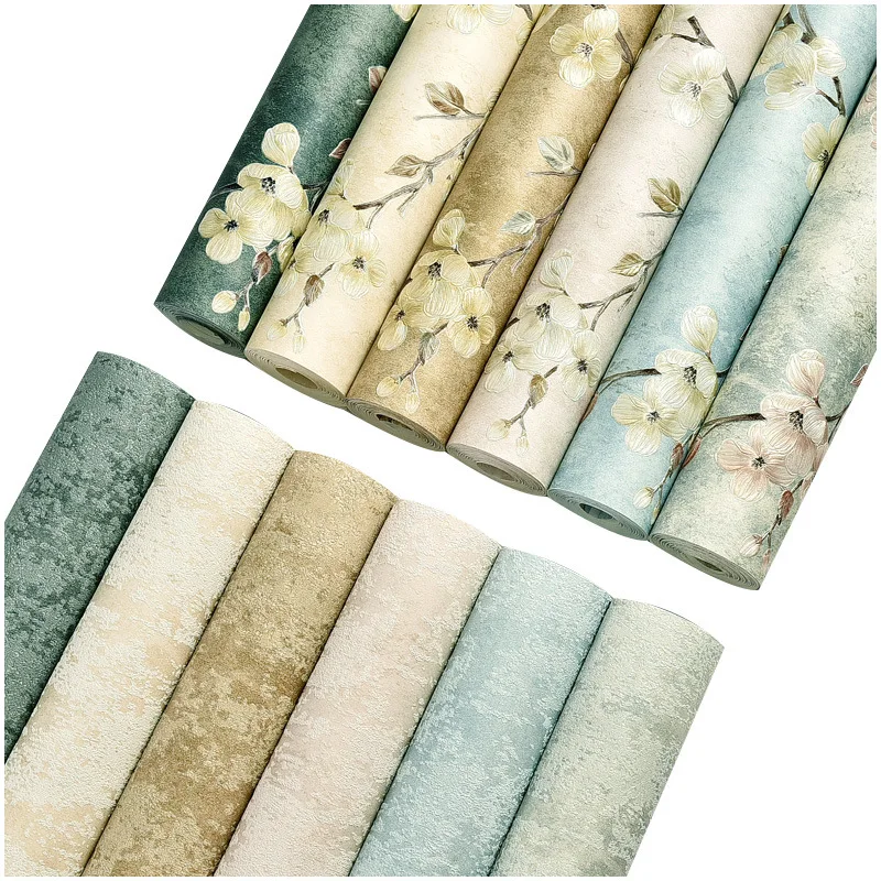 

American Retro Self-adhesive Wall Stickers Three-dimensional Bedroom Wallpaper Living Room Wallpaper Home Decoration