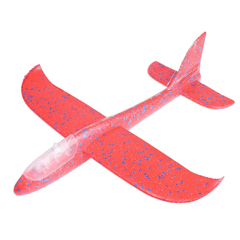 

48 CM Hand Throw Airplane Foam Launch fly Glider Planes Model Aircraft Outdoor Fun Toys for Children Party Game