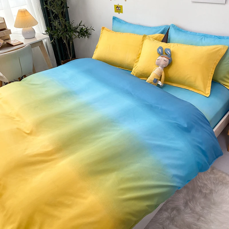 Домашний текстиль простой и стильный Зимний Детский Комплект постельного белья