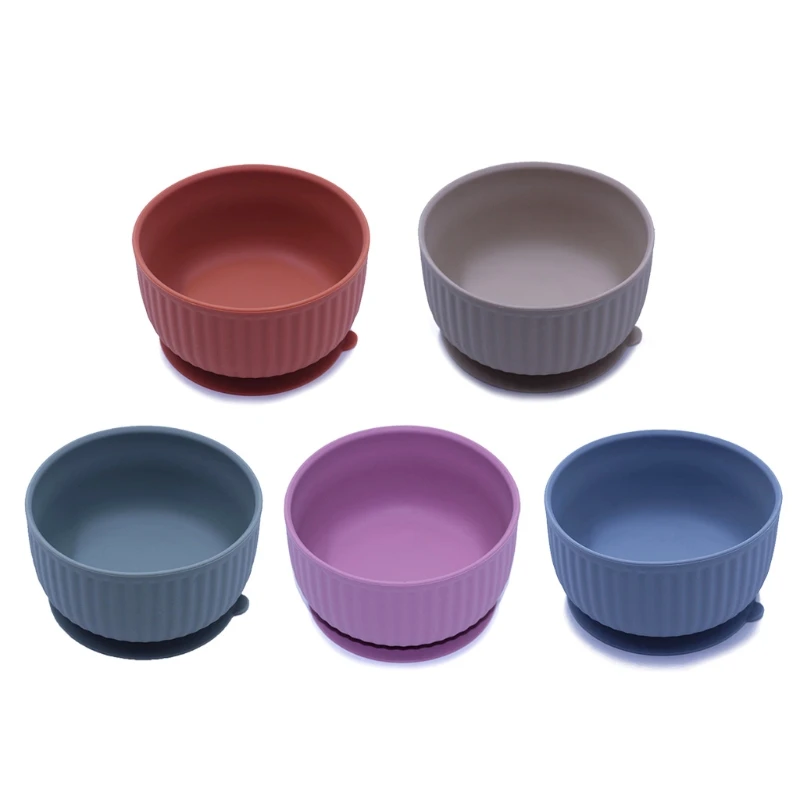 

Детская силиконовая чаша, детская посуда, водонепроницаемая чаша на присоске, без БФА, силиконовые блюда для кормления ребенка