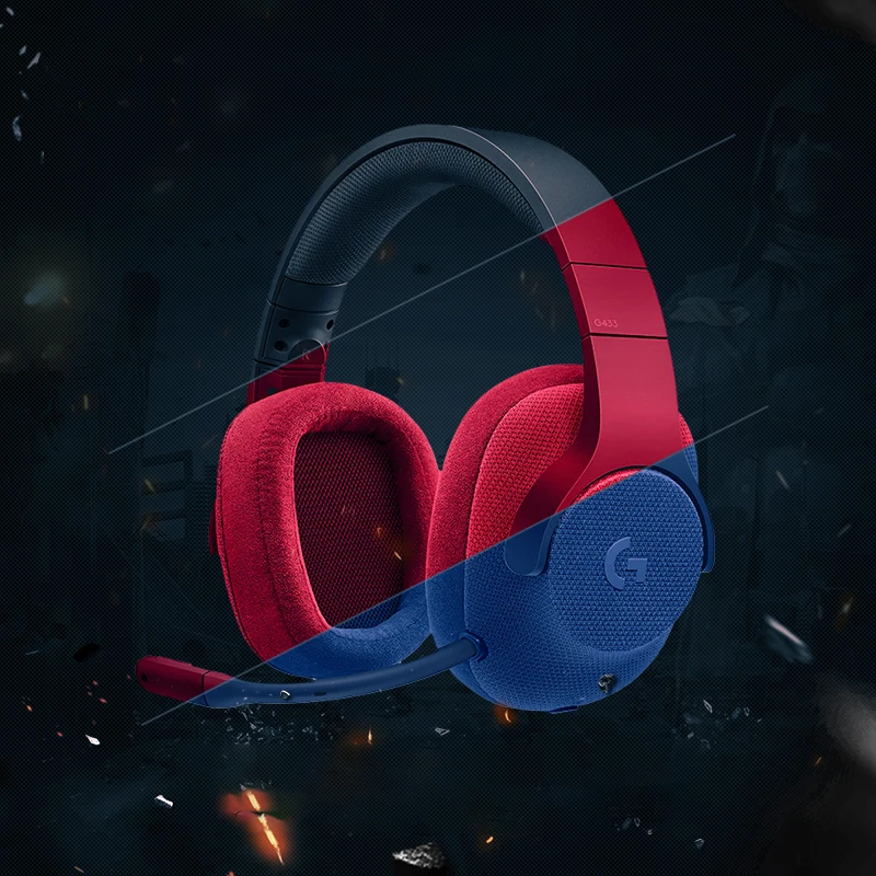 Игровая гарнитура Logitech G433 наушники 7 1 Surround DTS с микрофоном для ПК мобильных игр