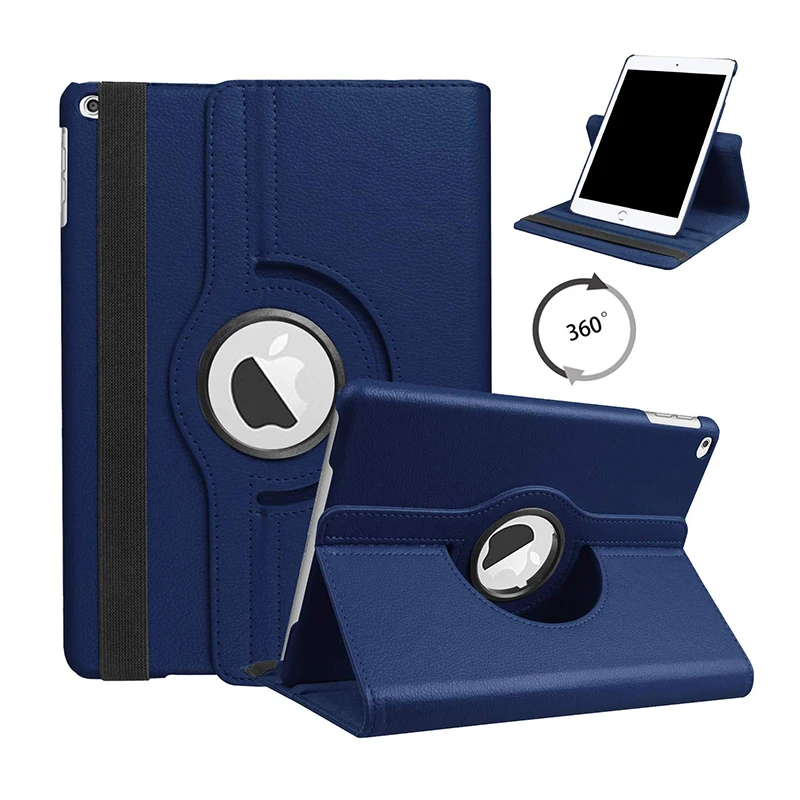 Для iPad 8 10 2 дюйма 2020 360 Вращающийся умный чехол из искусственной кожи для 2019
