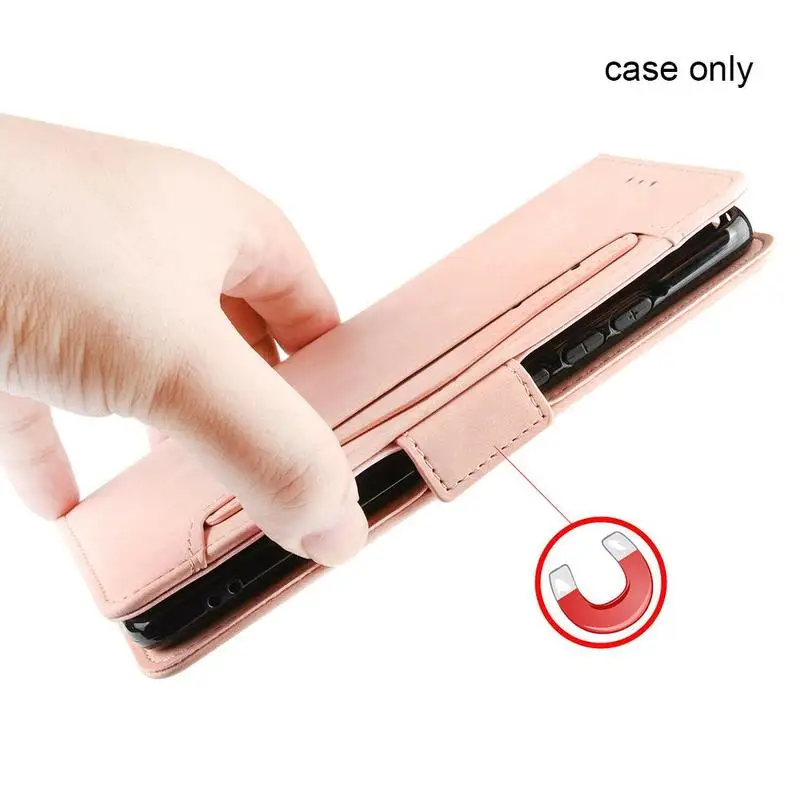 

For LG Wing 5G Luxury Muti-Card Slots Flip Leather Wallet Stand Book Case Cover Shockproof Phone Bag D3I0