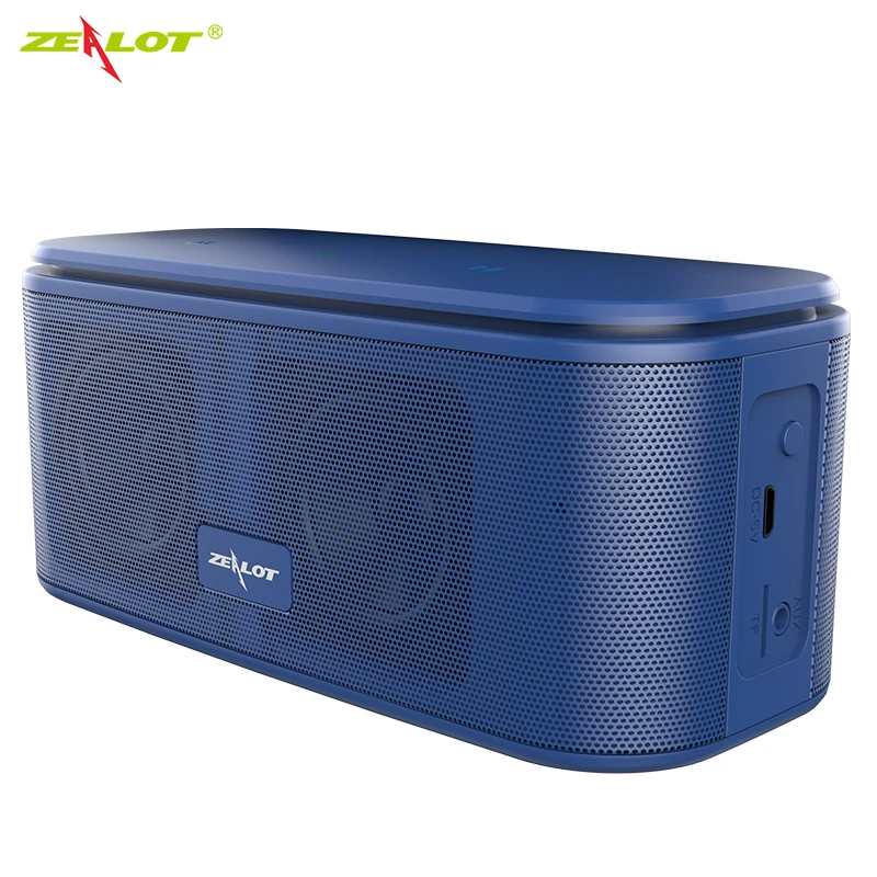 ZEALOT S25 Bluetooth динамик портативные колонки 12 часов воспроизведения 66 футов Диапазон