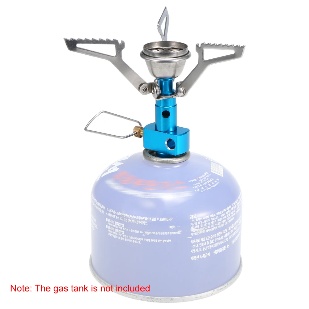 Outdoor camping Portable Windproof Folding Mini Camping Oven Gas Stove Survival Furnace Pocket Picnic Cooking Cooker | Спорт и