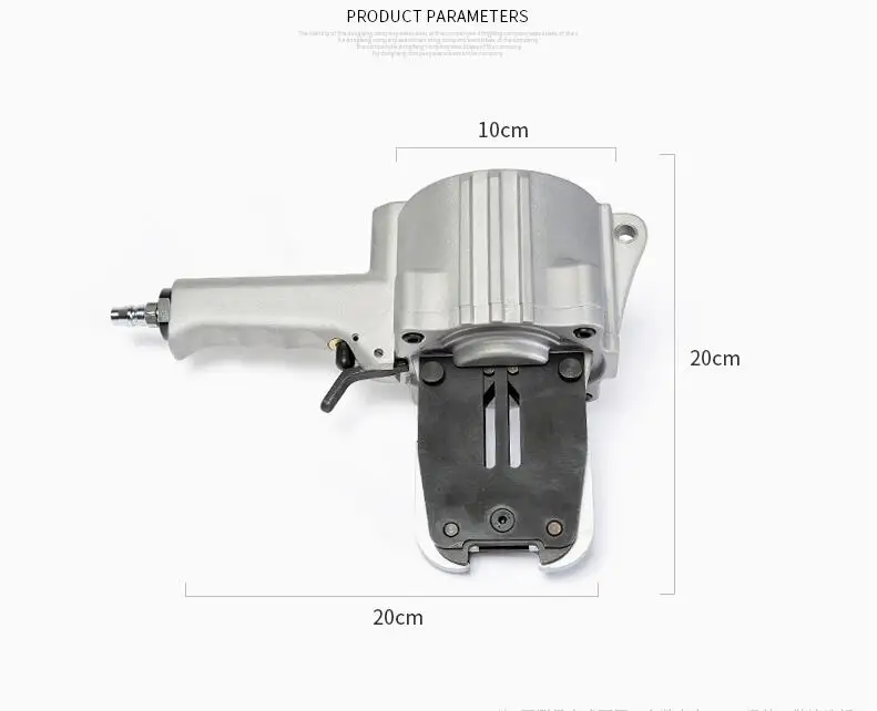 Натяжитель для пневматического связывания с пневматическим связывателем