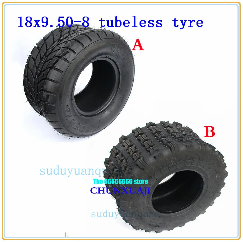 18x9.5 8 (240/55 8) дюймовые ATV квадроциклы Go kart шины для бездорожья 18x9.50 электрического