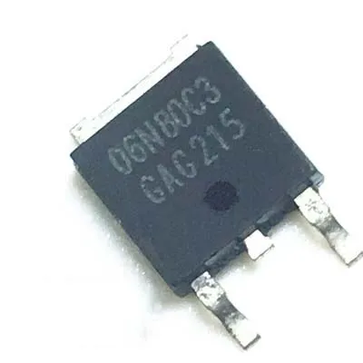 

10PCS SPD06N80C3 TO252 06N80C3 TO-252 SPD06N80 06N80 6N80