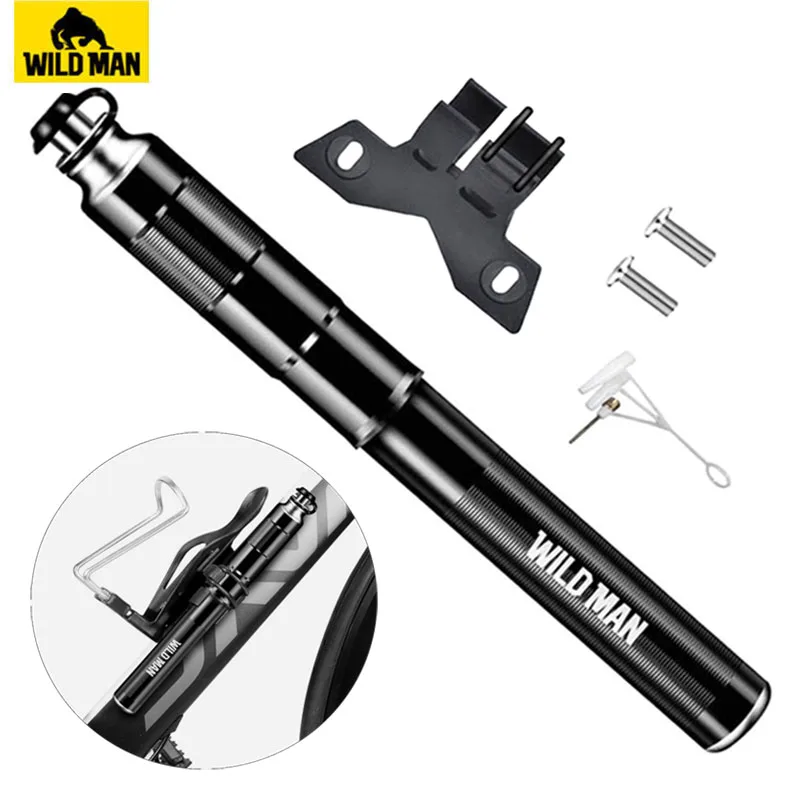 Дикий человек Велосипед ручной воздушный насос шланг Велоспорт шин Schrader (Шрадер)