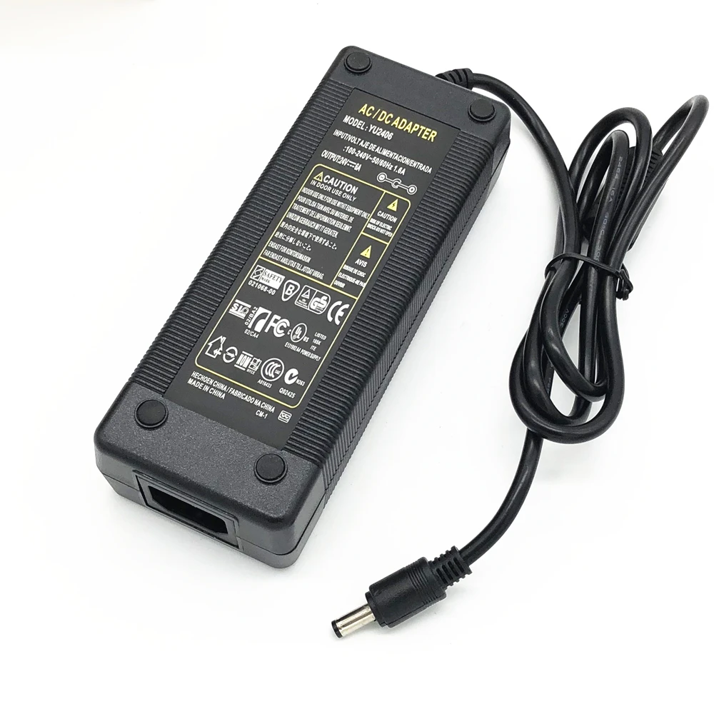 DC 48 V 3A 144W POE адаптер питания 48 V Вольт для видеонаблюдения POE Инжектор Ethernet ip-камера телефон