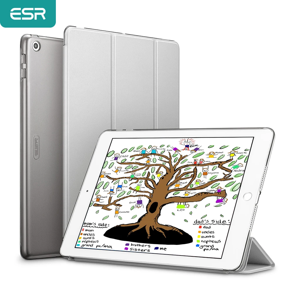 Чехол для iPad Air 2 A1566 A1567 Магнитный чехол из искусственной кожи ESR смарт с