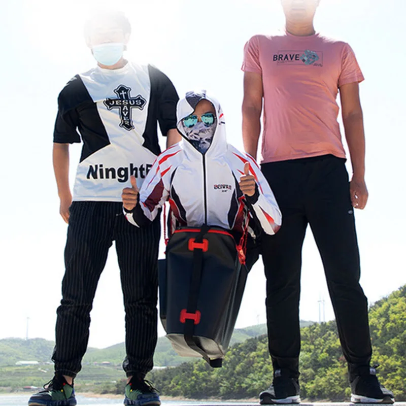 

Thicken EVA Portable Fishing Bag Multifunctional Folding Live Fishing Box Bucket Outdoor Camping Fishing Tackle Fishbox Gear Bag