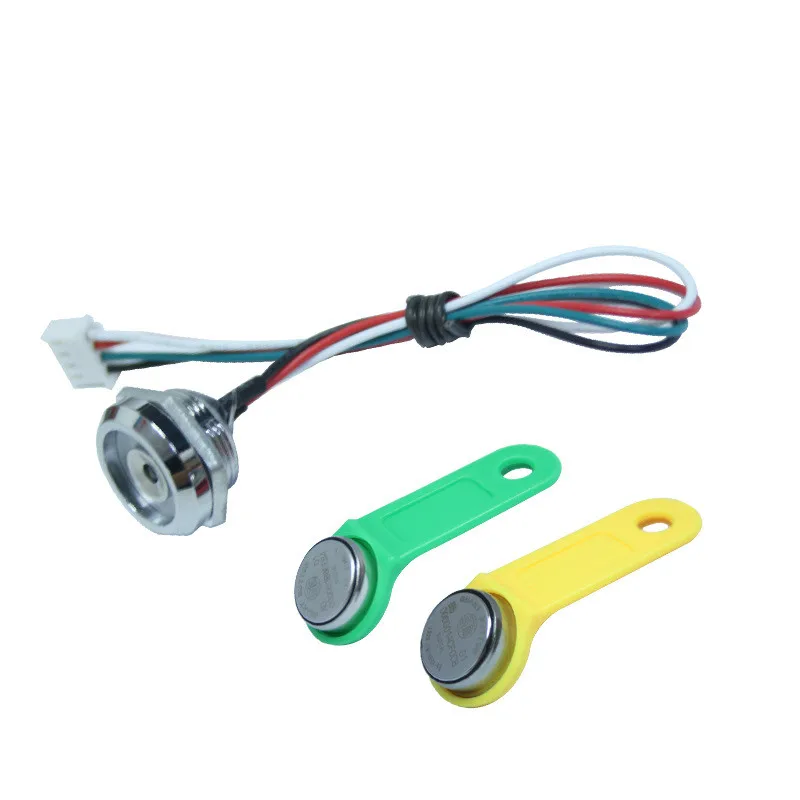 

Зонд TM DS9092 Зонд из цинкового сплава Зонд/считыватель iButton со светодиодом + 2 шт. Dallas DS1990A DS1990A-F5 Карта TM