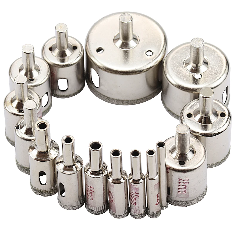 

15 шт., коронка для сверления отверстий, 6-50 мм