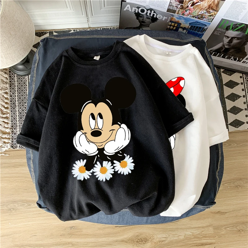 Футболка женская летняя с коротким рукавом в стиле Харадзюку | Женская одежда