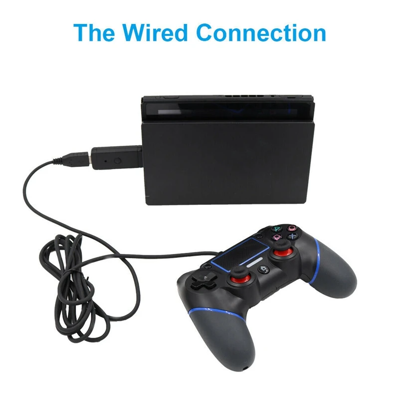 Беспроводной/проводной USB игровой контроллер адаптер для Nintendo Switch PS3 PS4 PC Bluetooth