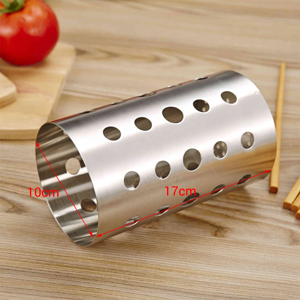 

New Kitchen utensil holder Kitchen tableware storage holder organizer stainless steel cutlery organizer