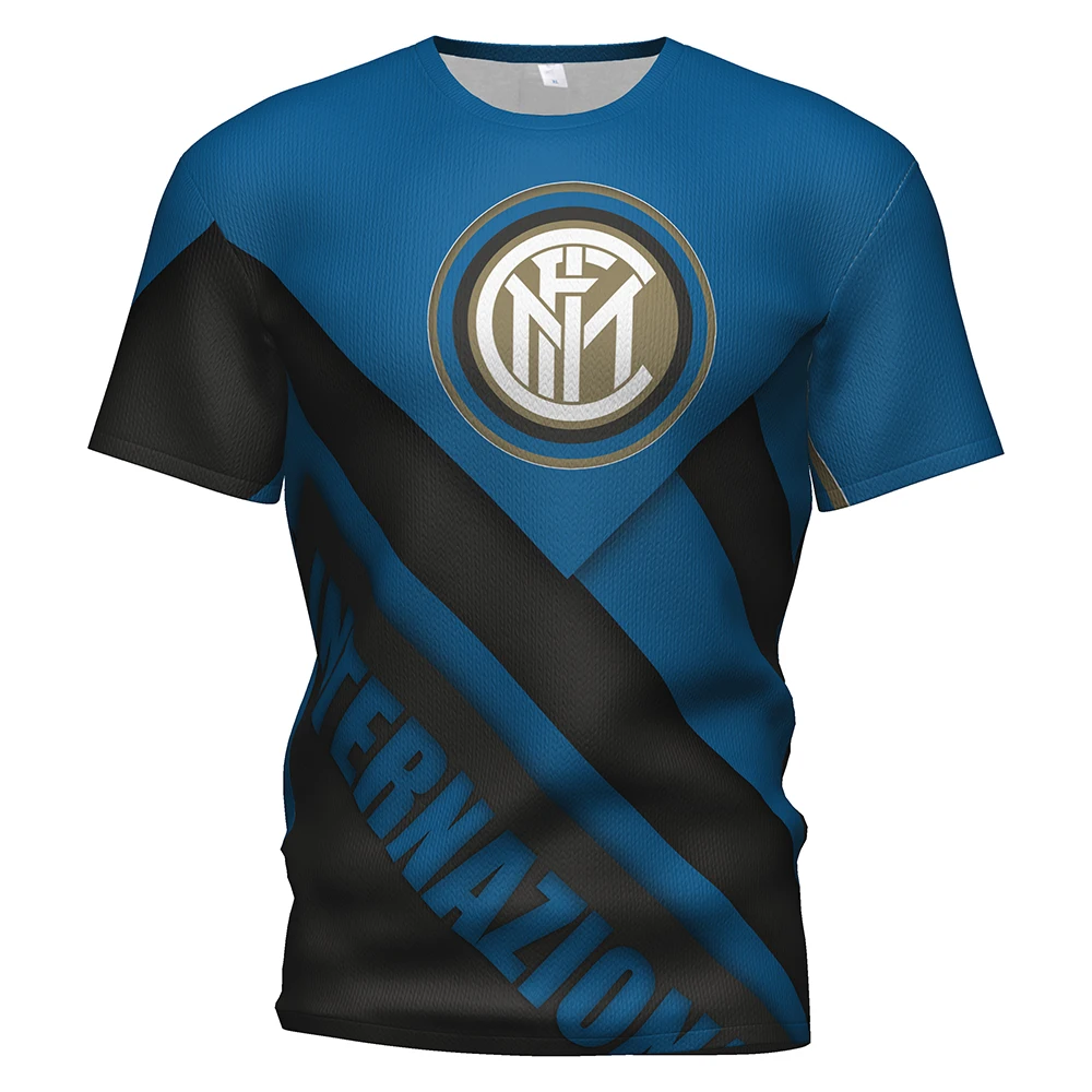 Футбольная Футболка Fc Inter Milan 2018 2019 3d футболка Детская толстовка комплект